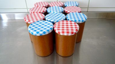 Ananas-Bananen-Chili-Konfit&uuml;re